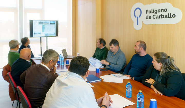 Primera reunión de trabajo con el alcalde, Daniel Pérez.