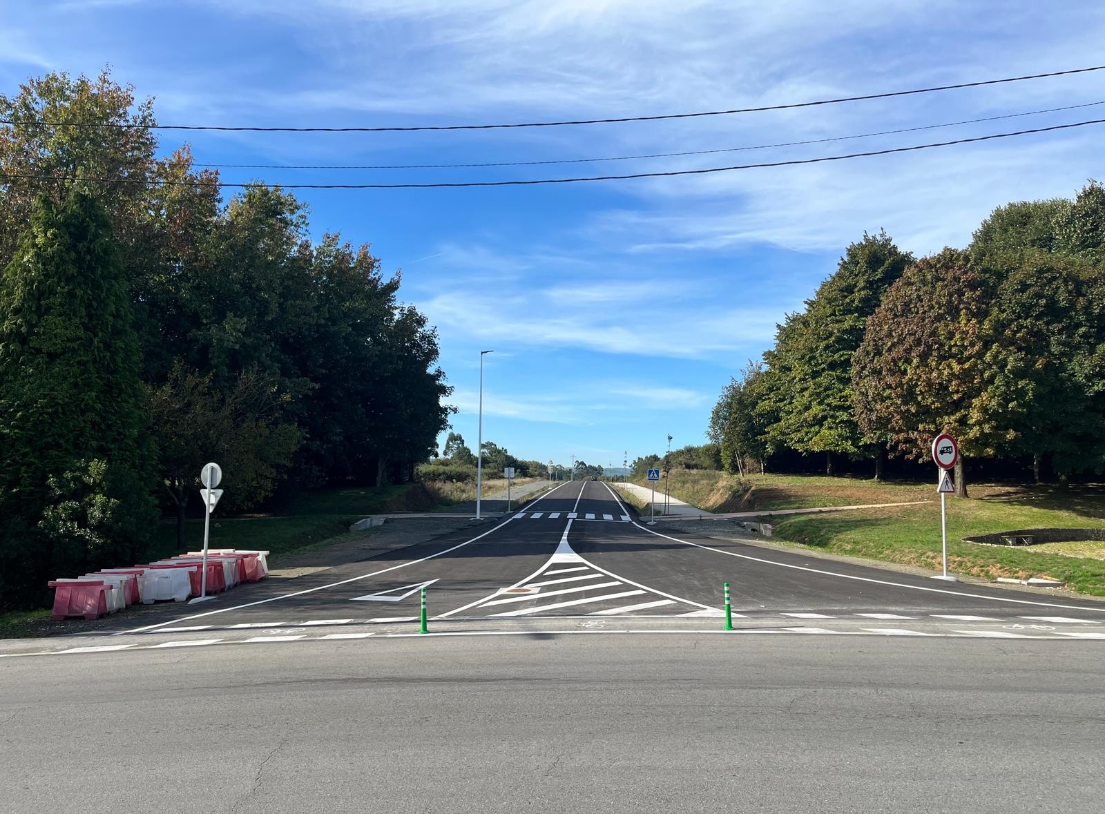 Aberta a primeira fase do vial de conexión coa Avenida de Razo.