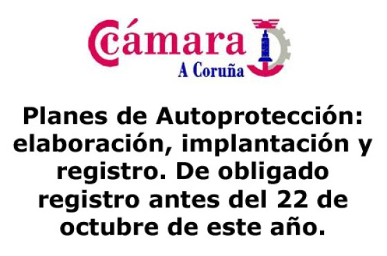 Empresas obligadas a implantar un Plan de autoprotección antes del 22 de octubre de este año.