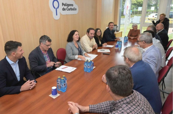 Reunión de traballo coa delegada territorial da Xunta de Galicia. 