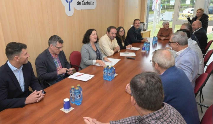 Reunión de trabajo con la delegada territorial de la Xunta de Galicia. 