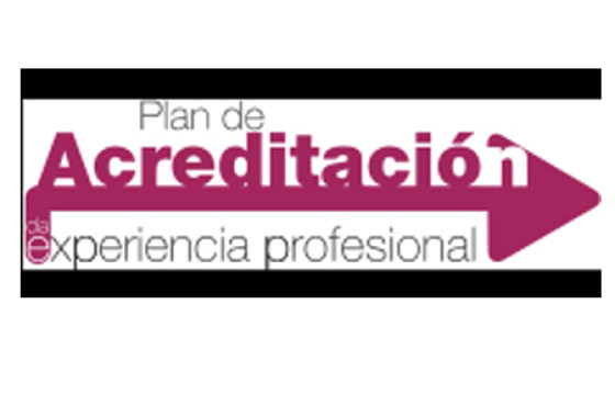Plan de Acreditación de competencias profesionales a través da experiencia laboral.